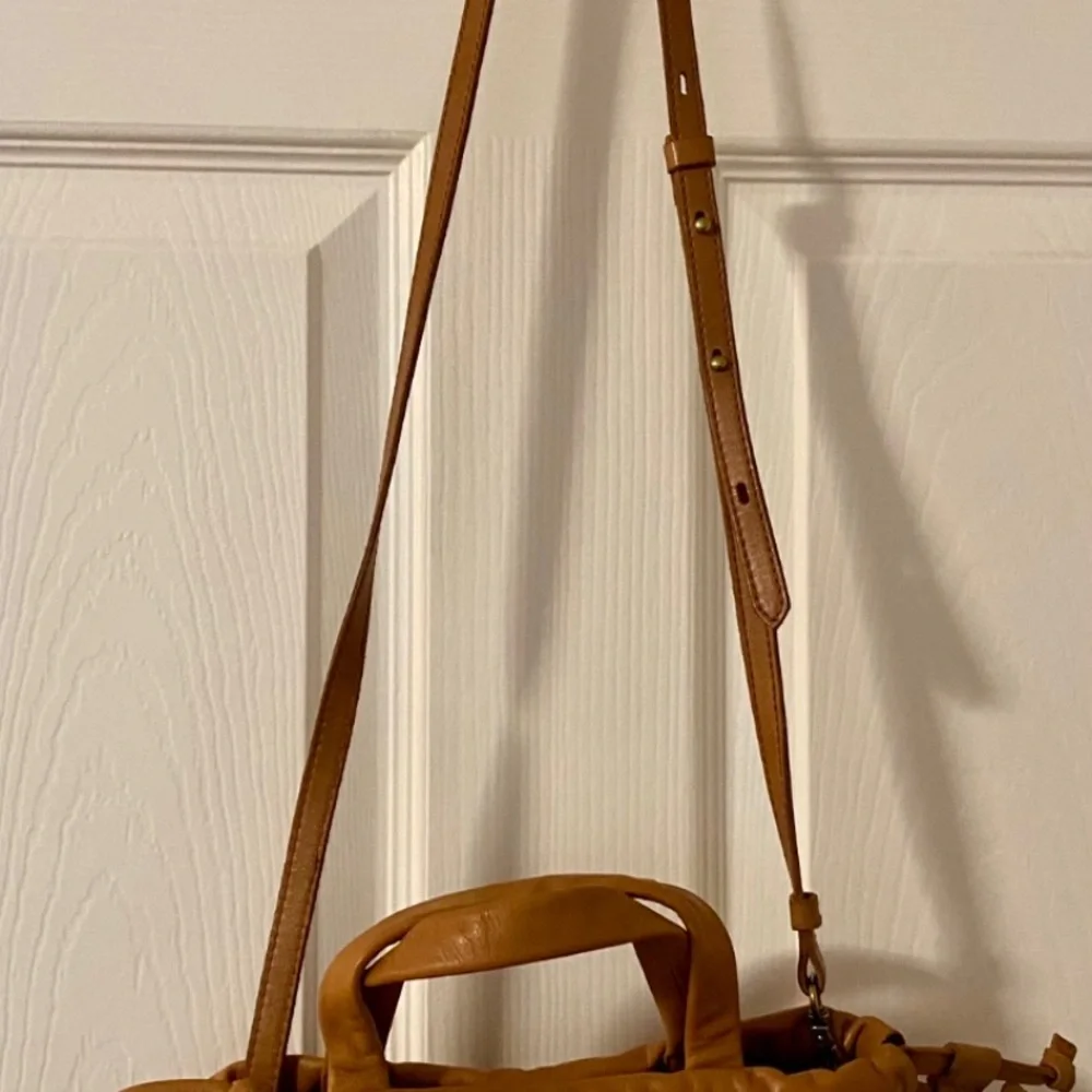 Madewell piazza mini string bag - Crossbody Tan leather
